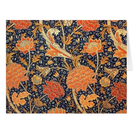 William Morris Cray Floral Art Nouveau Pattern (Front Horizontal)