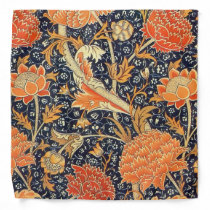 William Morris Cray Floral Art Nouveau Pattern Bandana William Morris Cray Floral Art Nouveau Pattern Bandana