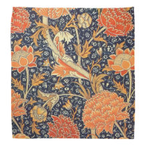 William Morris Cray Floral Art Nouveau Pattern Bandana William Morris Cray Floral Art Nouveau Pattern Bandana
