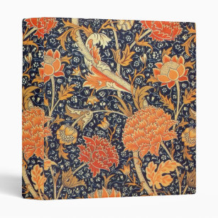 William Morris Cray Floral Art Nouveau Pattern Binder