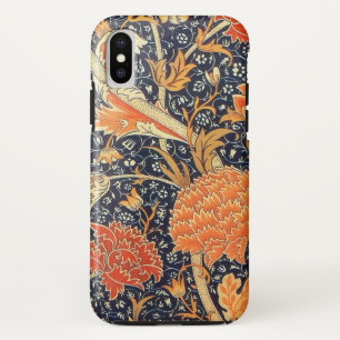 William Morris Cray Floral Art Nouveau Pattern iPhone XS Case