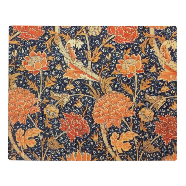William Morris Cray Floral Art Nouveau Pattern Jigsaw Puzzle (Puzzle Horizontal)
