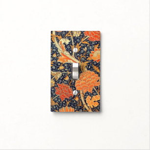 William Morris Cray Floral Art Nouveau Pattern Light Switch Cover