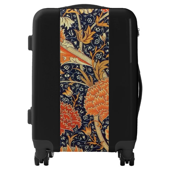 William Morris Cray Floral Art Nouveau Pattern Luggage (Front)