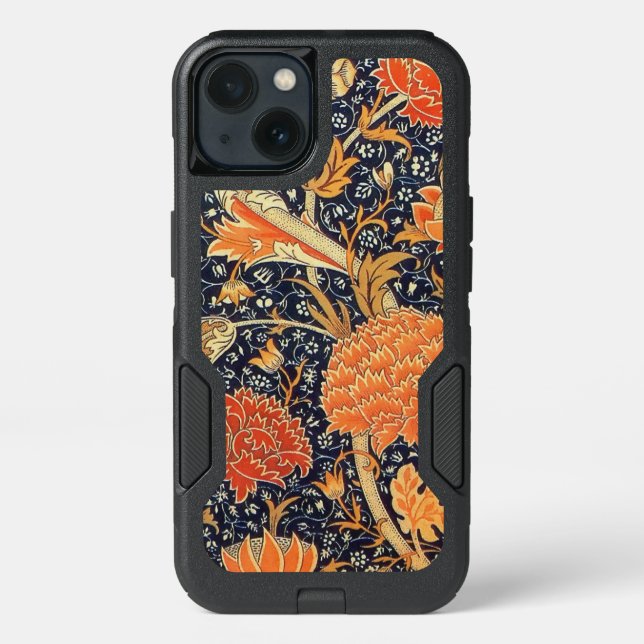 William Morris Cray Floral Art Nouveau Pattern Otterbox iPhone Case (Back)