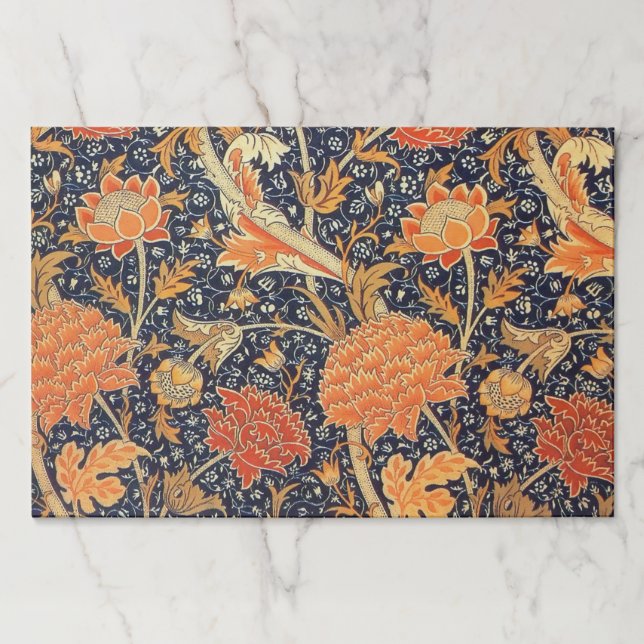 William Morris Cray Floral Art Nouveau Pattern Paper Pad (Front)