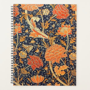 William Morris Cray Floral Art Nouveau Pattern Planner