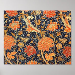William Morris Cray Floral Art Nouveau Pattern Poster