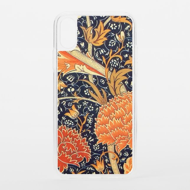 William Morris Cray Floral Art Nouveau Pattern Uncommon iPhone Case (Back)