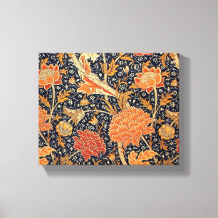 William Morris Cray Floral Pattern Vintage Canvas Print