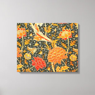 William Morris Cray Floral Pattern Vintage Canvas Print