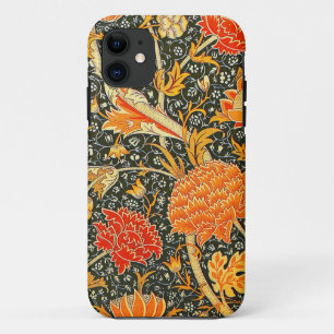 William Morris Cray Floral Pattern Vintage iPhone 11 Case