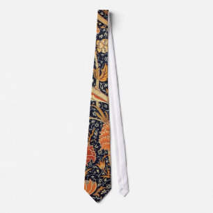 William Morris Cray Floral Pattern Vintage Tie