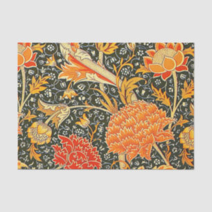 William Morris Cray Floral Pattern Vintage Tissue Paper