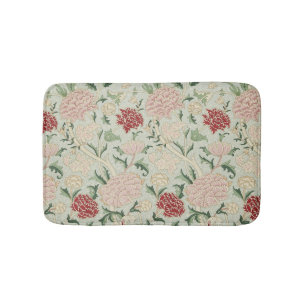 William Morris Cray Floral Pre-Raphaelite Vintage Bathroom Mat