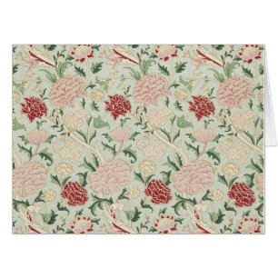 William Morris Cray Floral Pre-Raphaelite Vintage Card