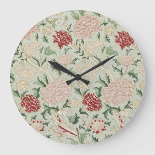 William Morris Cray Floral Pre-Raphaelite Vintage Large Clock