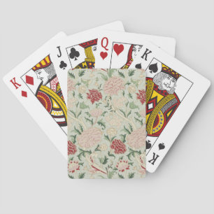 William Morris Cray Floral Pre-Raphaelite Vintage Poker Cards