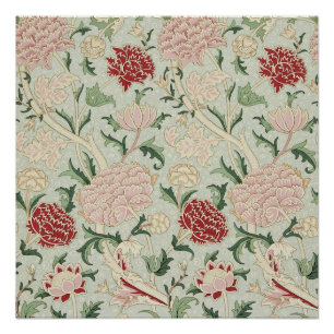 William Morris Cray Floral Pre-Raphaelite Vintage Poster