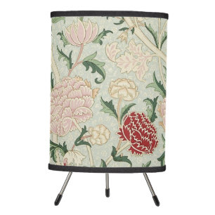 William Morris Cray Floral Pre-Raphaelite Vintage Tripod Lamp