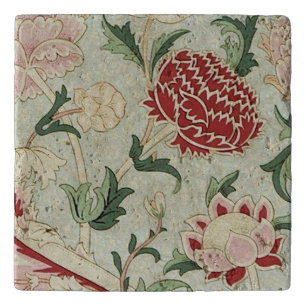 William Morris Cray Floral Pre-Raphaelite Vintage Trivet