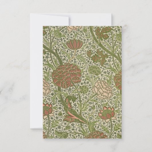 William Morris Cray Sage Flower Floral Botanical (Front)