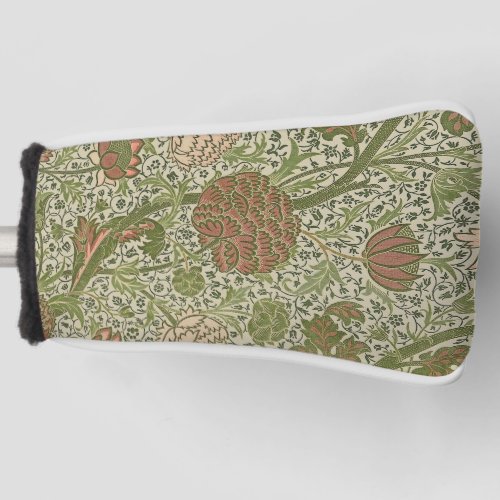 William Morris Cray Sage Flower Floral Botanical Golf Head Cover