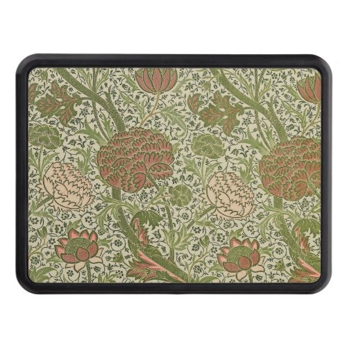 William Morris Cray Sage Flower Floral Botanical Hitch Cover