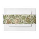 William Morris Cray Sage Flower Floral Botanical Invitation Belly Band
