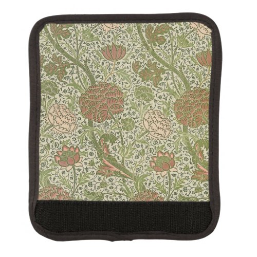 William Morris Cray Sage Flower Floral Botanical Luggage Handle Wrap