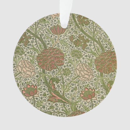William Morris Cray Sage Flower Floral Botanical Ornament