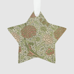 William Morris Cray Sage Flower Floral Botanical Ornament