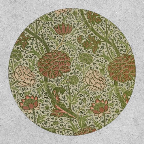 William Morris Cray Sage Flower Floral Botanical Patch