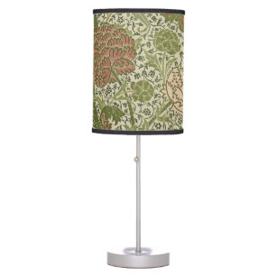 William Morris Cray Sage Flower Floral Botanical Table Lamp