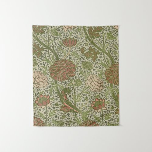 William Morris Cray Sage Flower Floral Botanical Tapestry