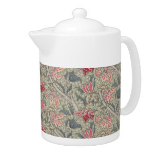 William Morris Cray Vintage Floral Teapot