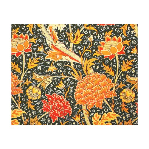 William Morris Cray Wallpaper Flower Pattern Canvas Print