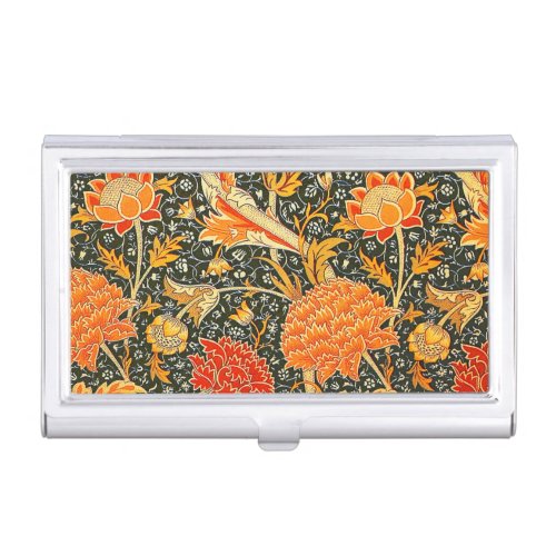 William Morris Cray Wallpaper Pattern Business Card Case