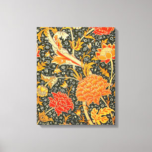 William Morris Cray Wallpaper Pattern Canvas Print