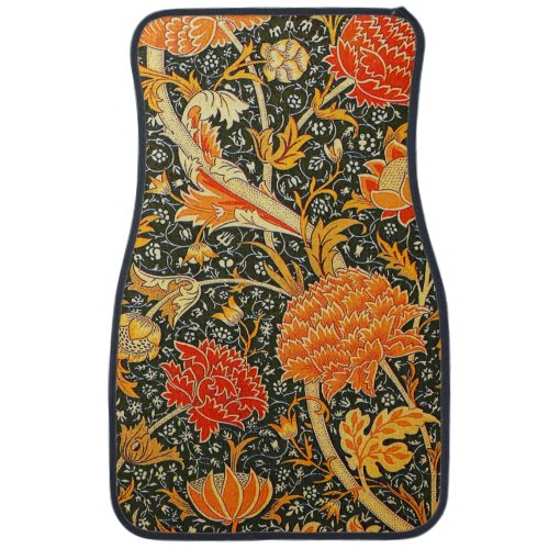 William Morris Cray Wallpaper Pattern Car Floor Mat