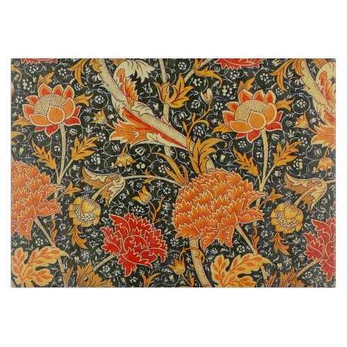 William Morris Cray Wallpaper Pattern Cutting Board