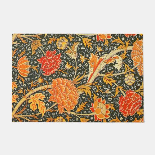 William Morris Cray Wallpaper Pattern Doormat