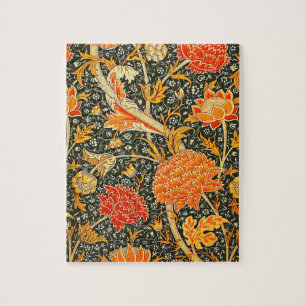 William Morris Cray Wallpaper Pattern Jigsaw Puzzle