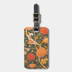William Morris Cray Wallpaper Pattern Luggage Tag