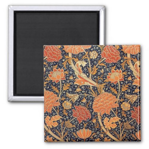 William Morris Cray Wallpaper Pattern Magnet