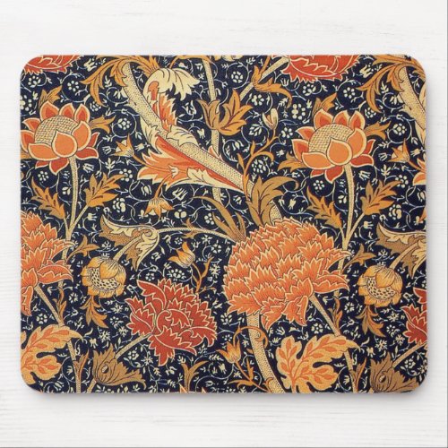 William Morris Cray Wallpaper Pattern Mouse Pad