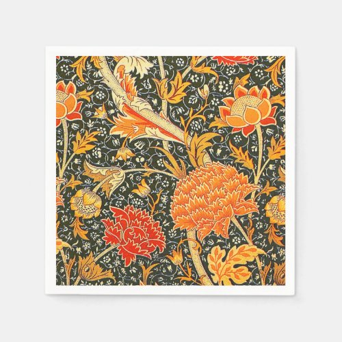 William Morris Cray Wallpaper Pattern Napkins