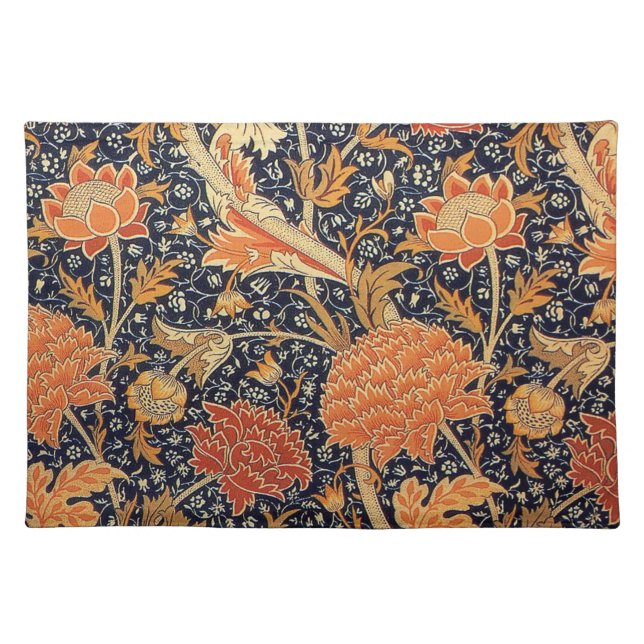 William Morris Cray Wallpaper Pattern Placemat (Front)