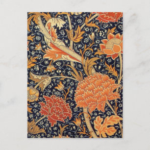 William Morris Cray Wallpaper Pattern Postcard