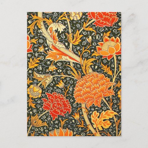 William Morris Cray Wallpaper Pattern Postcard